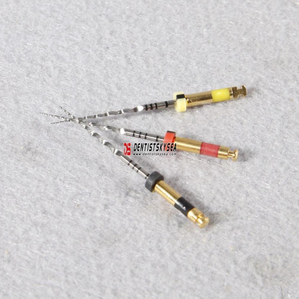 3pcs Dental Endodontic Reciprocating Files TF3 25 mm Assorted No.20/25/40