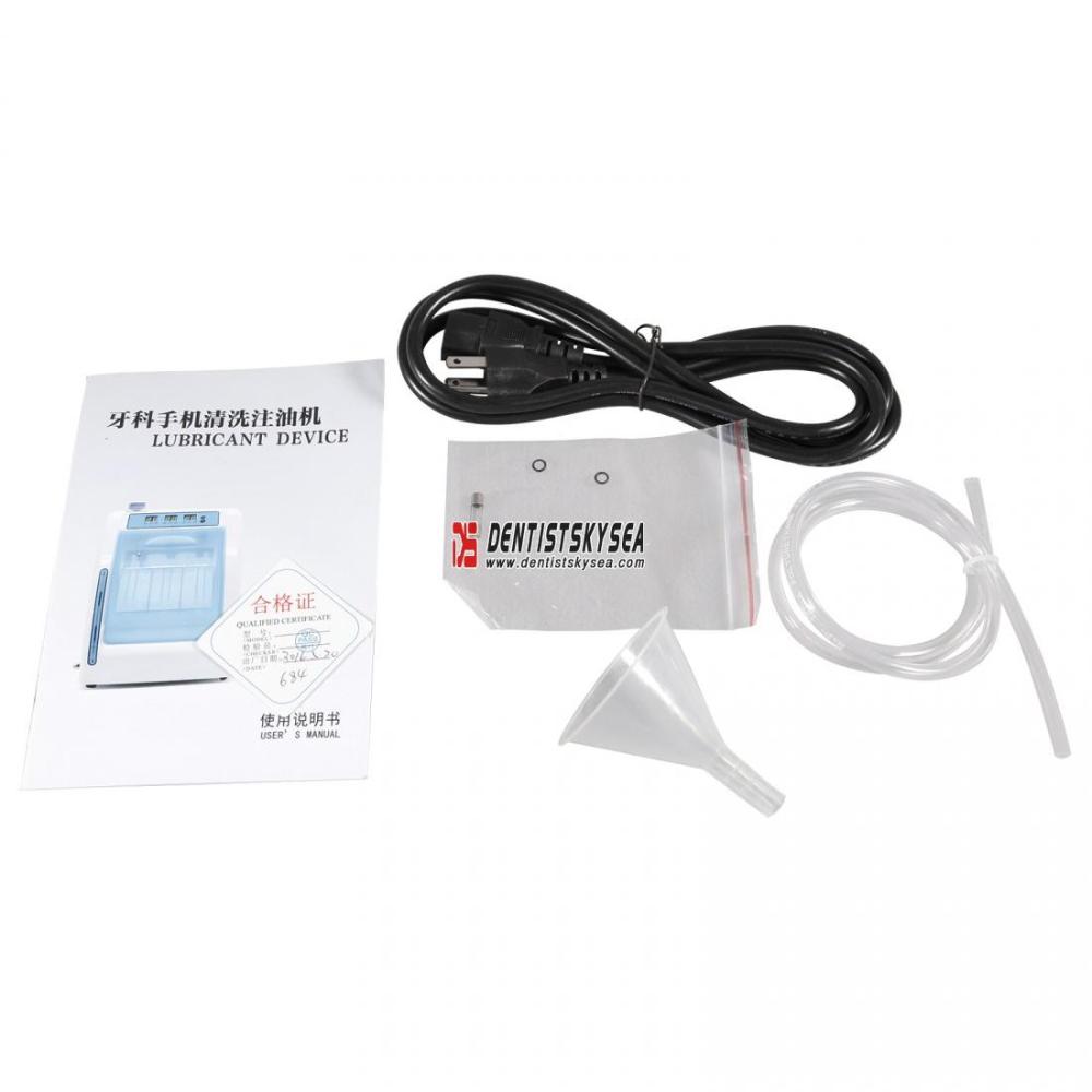 Automatic Dental Handpiece Maintenance Lubrication Cleaner Lubricant Device CE