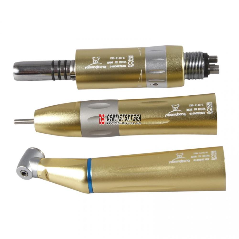 KAVO Dental Inner Water Spray Fiber Optic LED Low Speed Handpiece Kit 4 Hole YH4