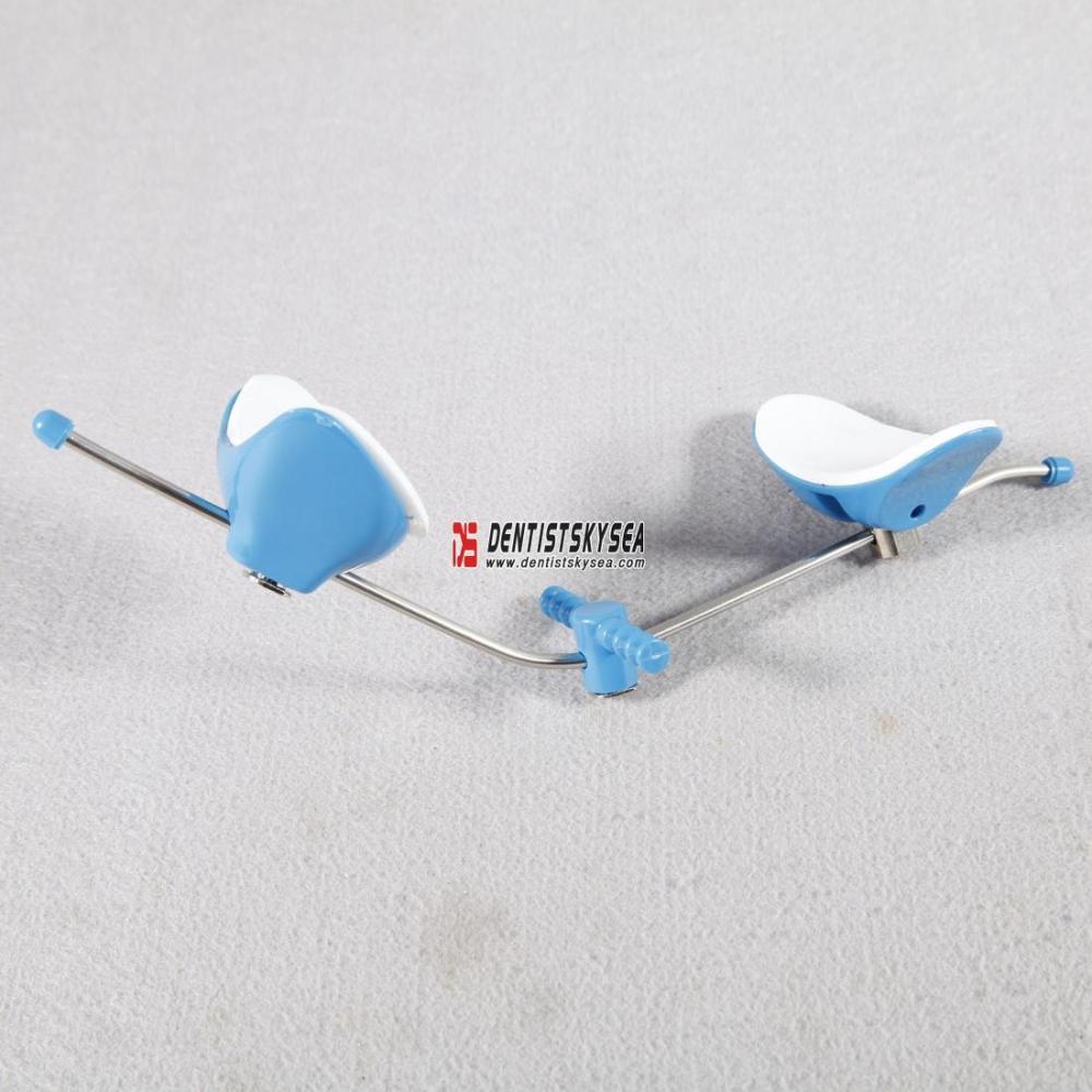 Dental orthodontic Facemask Face Mask Forward pull single bars Blue Red color