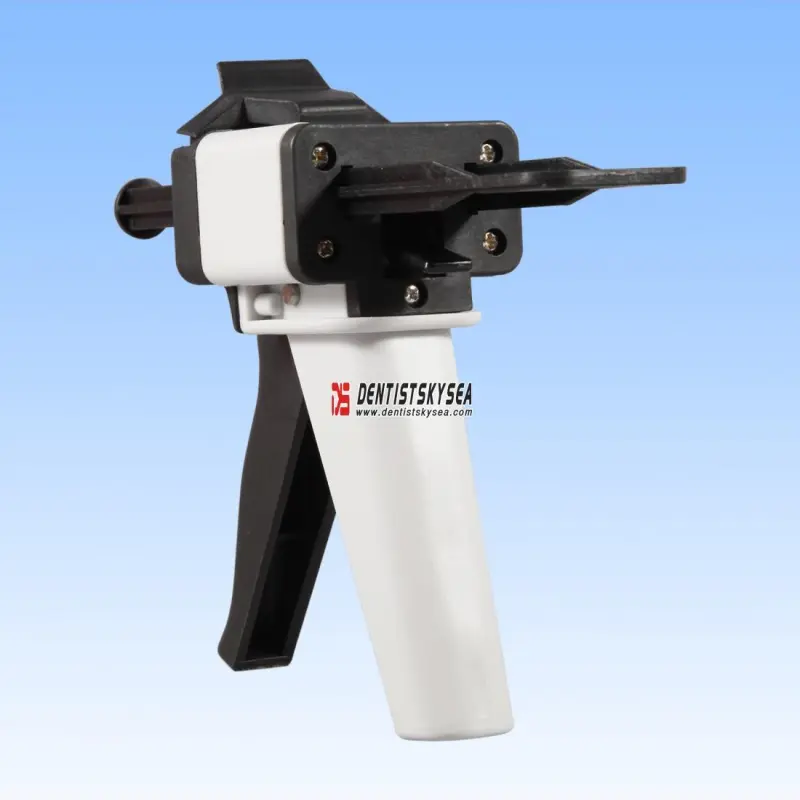 3 Dental 1:1 Impression Mixing Dispenser Gun Caulking AB Gun Silicone rubber