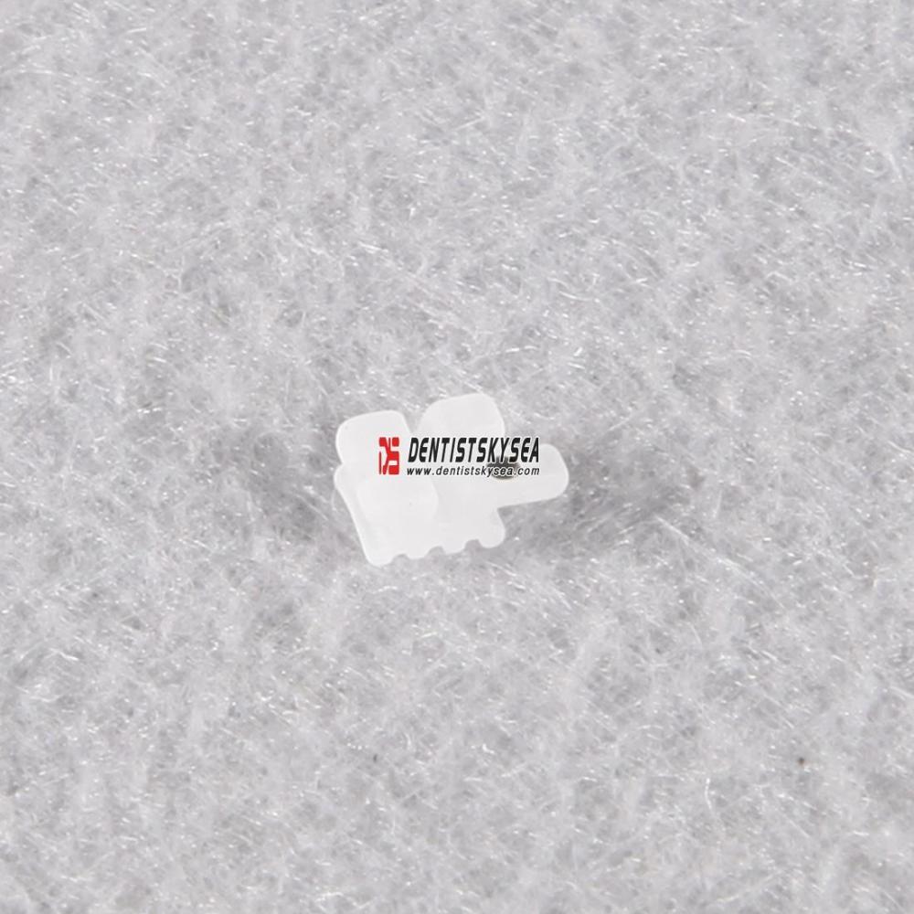 10 Packs Dental Orthodontic Bracket Braces Ceramic MBT/ROTH  022 with 3-4-5 Hooks