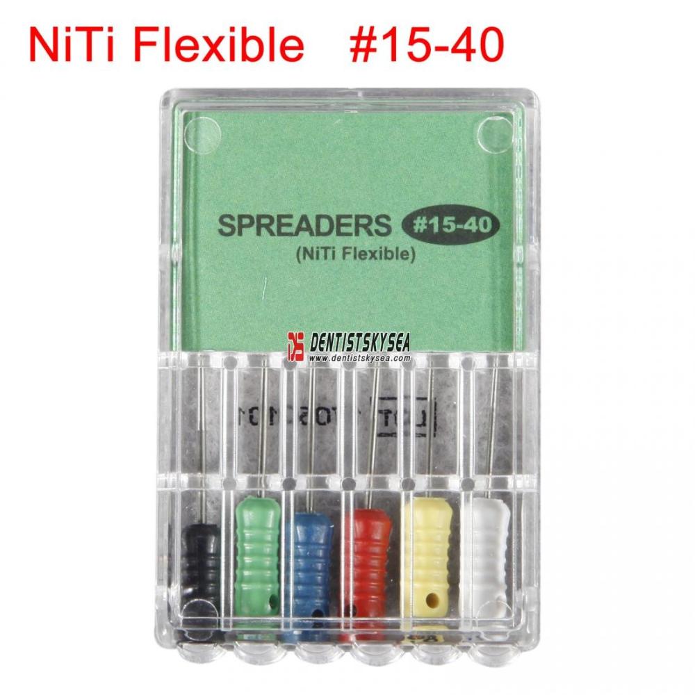 Dental Root Canal Files Endo Niti Flexible #15-40 filling Cone pointed Dentist