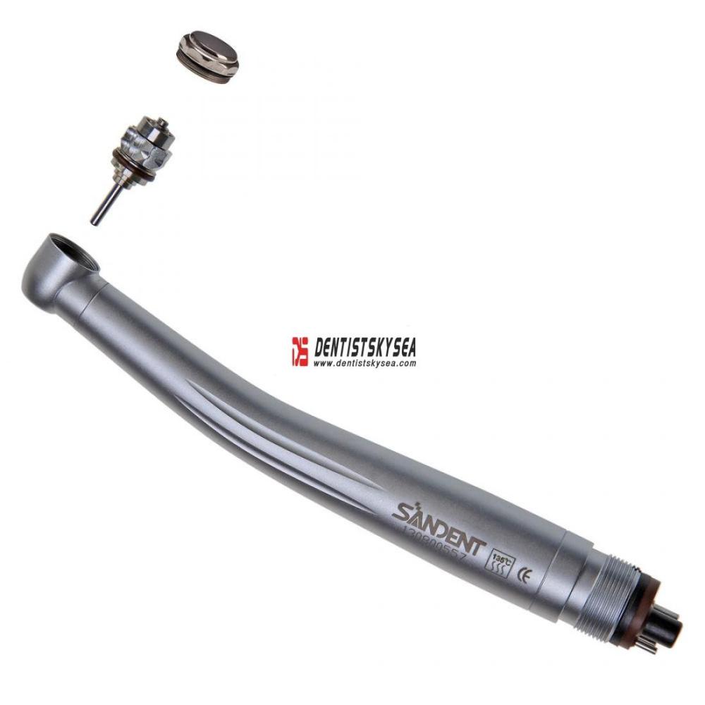 2x Air Turbine Dental High Speed Handpiece + Kit Contra Angle Straight Motor 4/2-H