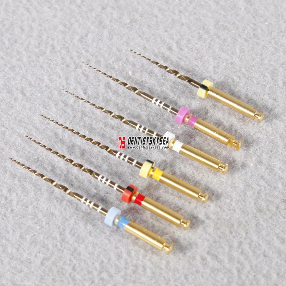 6pcs Protaper Dental Endodontics Treatment Endo Niti Files Rotary V0-T3 Tips