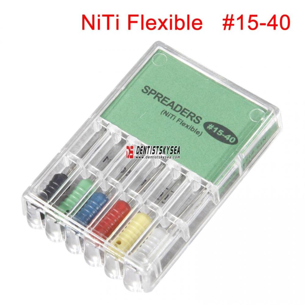 Dental Root Canal Files Endo Niti Flexible #15-40 filling Cone pointed Dentist