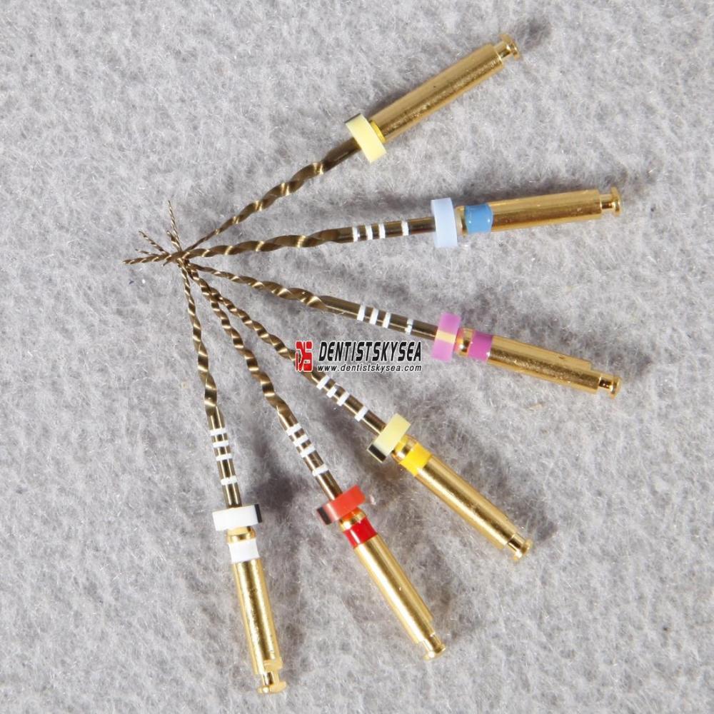 6pcs Protaper Dental Endodontics Treatment Endo Niti Files Rotary V0-T3 Tips