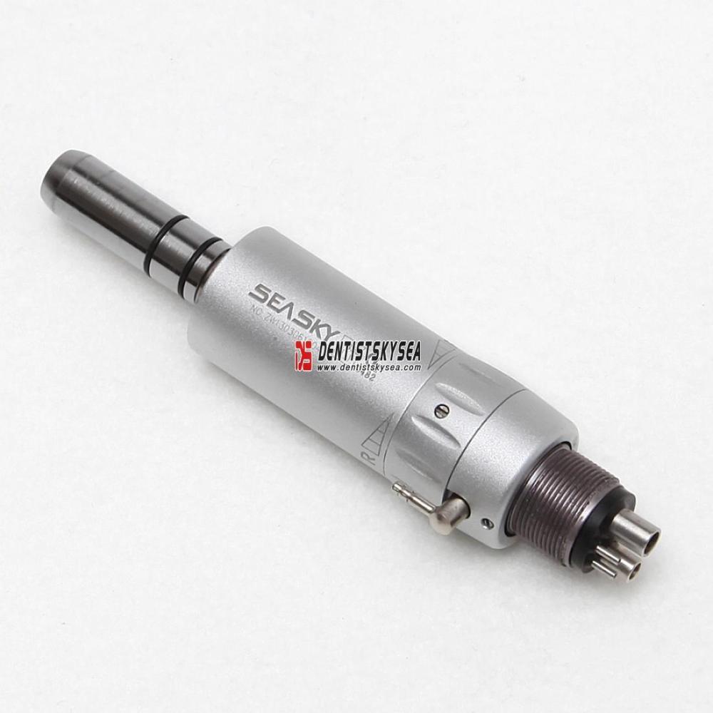 4/2-Hole dental Low Speed handpiece Contra Angle Straight Handpiece Kit + Air Motor YP 
