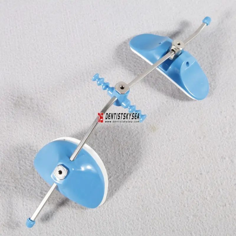 Dental orthodontic Facemask Face Mask Forward pull single bars Blue Red color