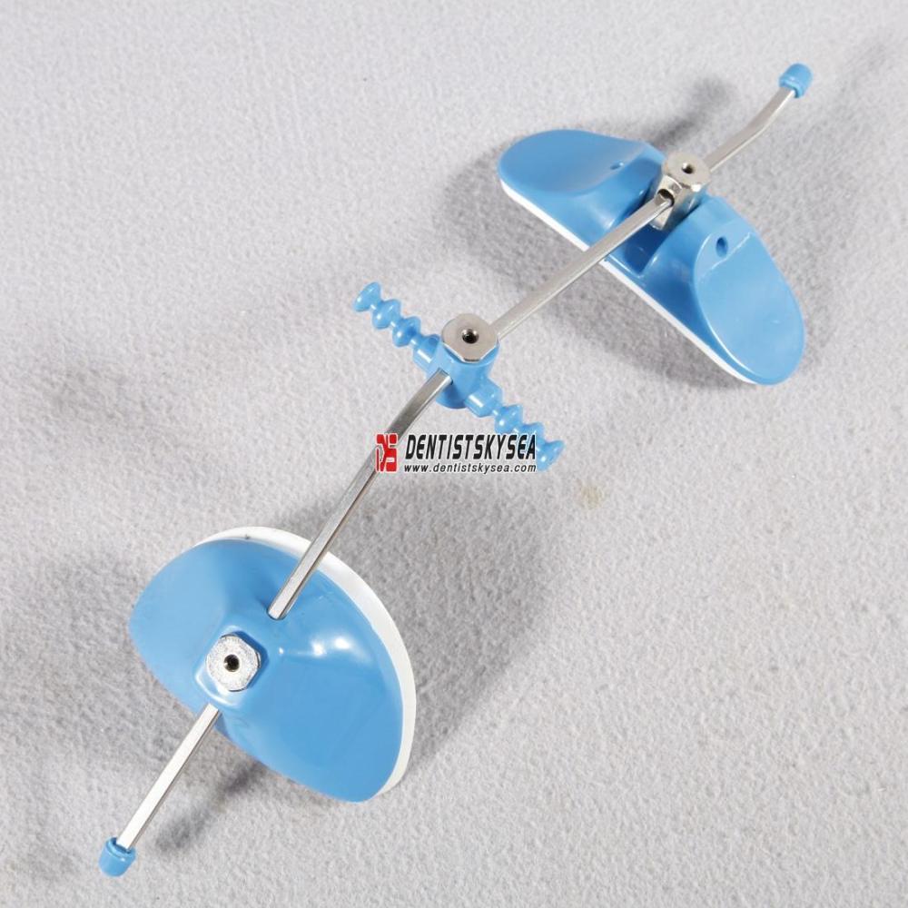 Dental orthodontic Facemask Face Mask Forward pull single bars Blue Red color