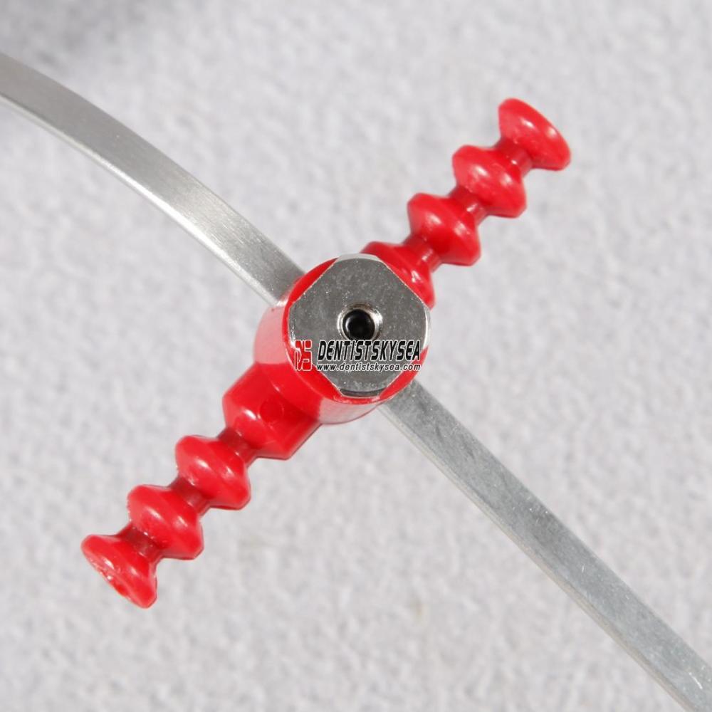 Dental orthodontic Facemask Face Mask Forward pull single bars Blue Red color