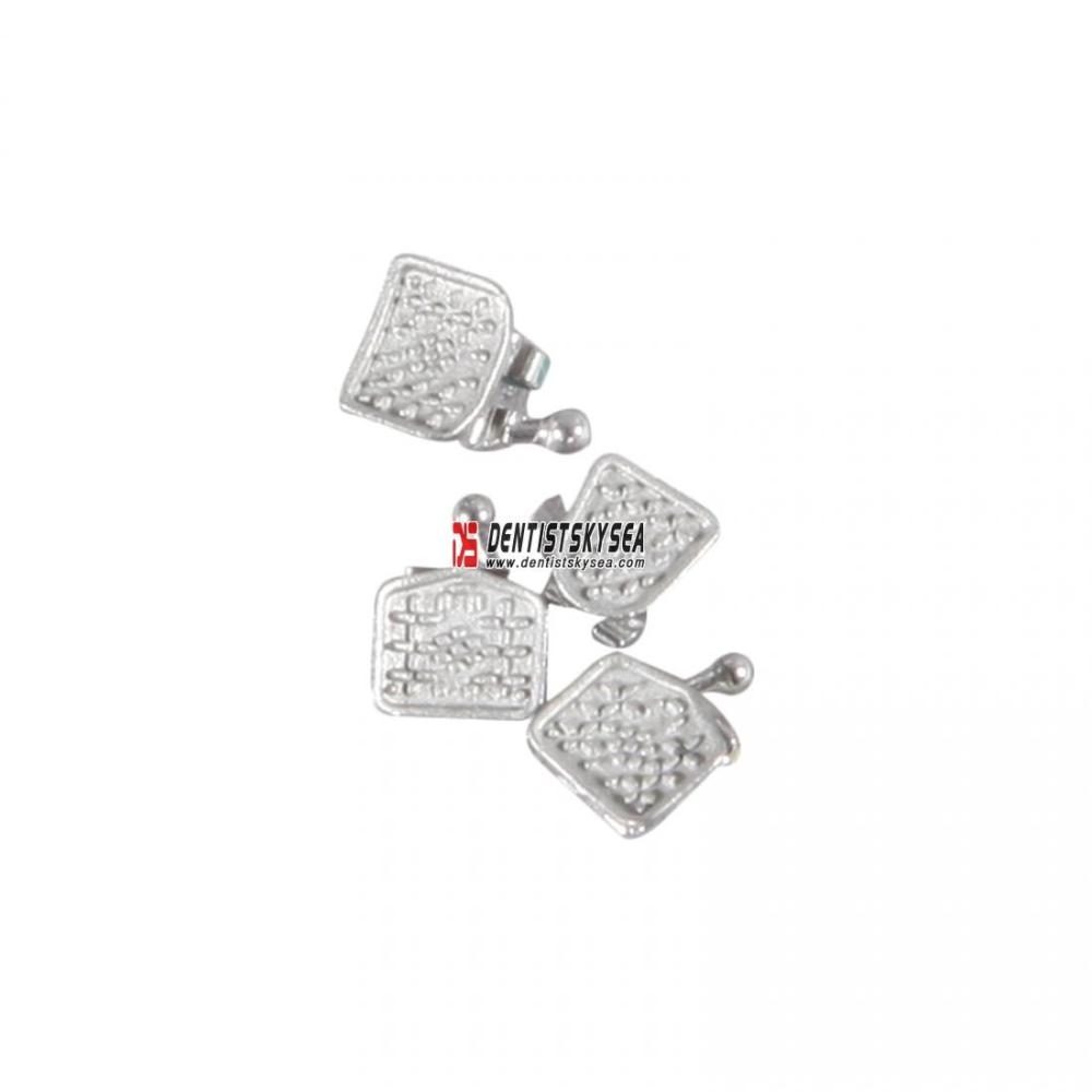 Dental Metal Orthodontics Monoblock Brackets MINI Roth.022 345 Hooks