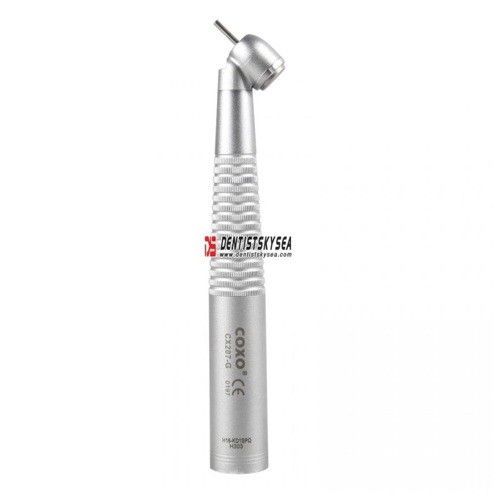 COXO Dental High Speed Handpiece Surgical 45 degree W/ 4H LED Coupler Fit KAVO