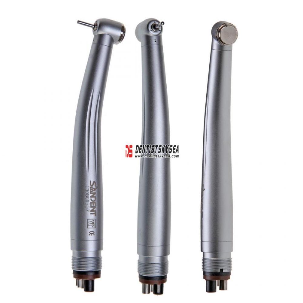2x Air Turbine Dental High Speed Handpiece + Kit Contra Angle Straight Motor 4/2-H