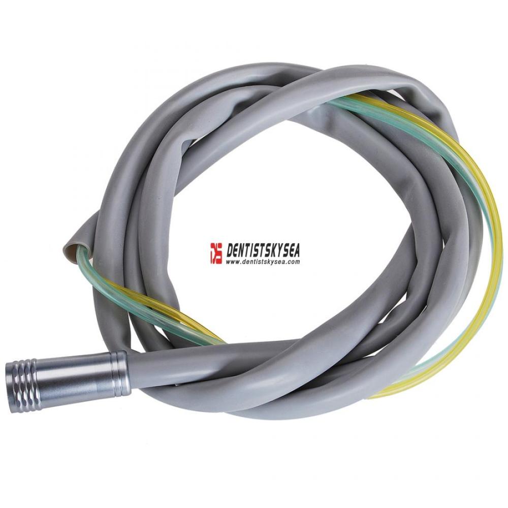 Dental Silicone cable 6 holes Tubing Tube for Fiber Optic Handpiece T6