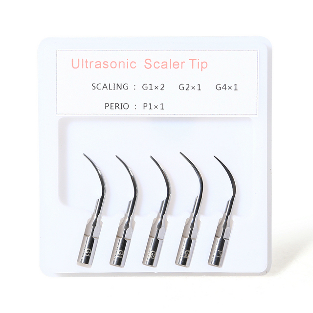 Dental Ultrasonic Scaler + LED Handpiece + 5*Tips Fit Woodpecker EMS Cavitron