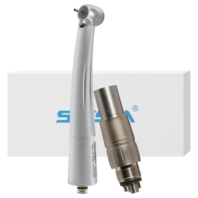 NSK Style Dental Fiber Optic Turbine Handpiece /6-Hole LED Quick Coupler