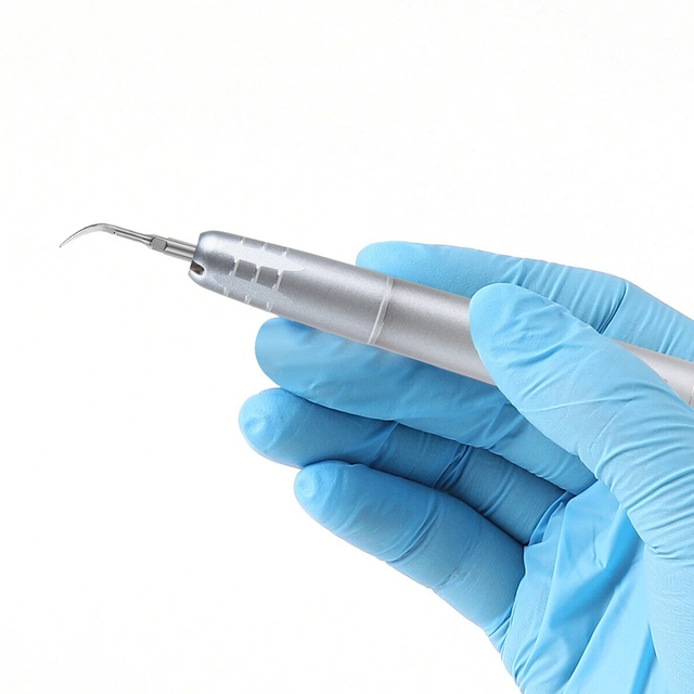 Dental Ultrasonic Air Perio Scaler Handpiece 2 Hole + 3 Scaling Tips for Dentist