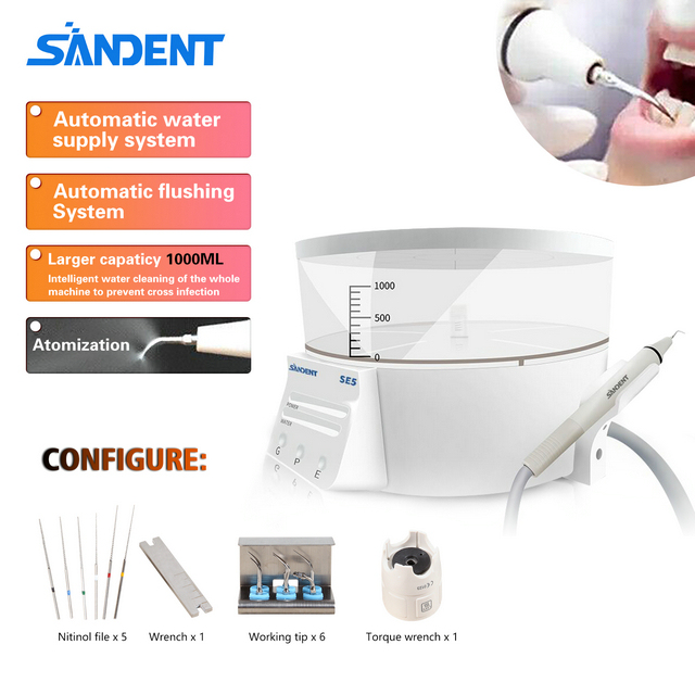For Cavitron Dental Portable Ultrasonic Piezon Scaler 1*Bottle fit EMS Handpiece