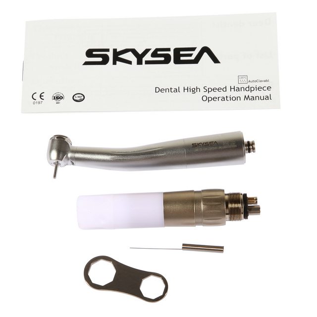 NSK Style Dental Fiber Optic Turbine Handpiece /6-Hole LED Quick Coupler