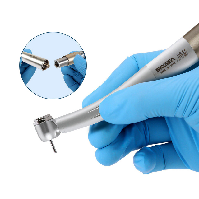 NSK Style Dental Fiber Optic Turbine Handpiece /6-Hole LED Quick Coupler