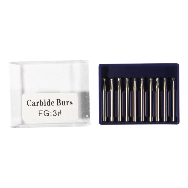 Dental Round Tungsten Carbide  Steel Bur For High Speed Handpiece FG03