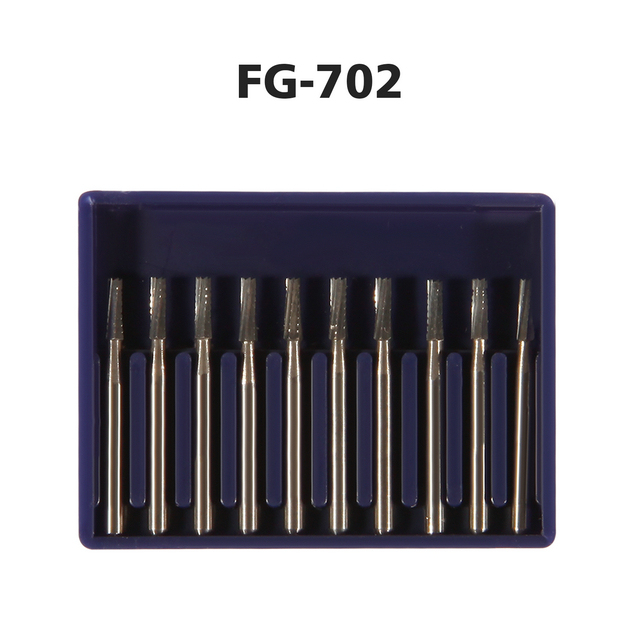 Dental Tungsten Carbide Burs FG 1.6mm for High Speed Handpiece FG#702