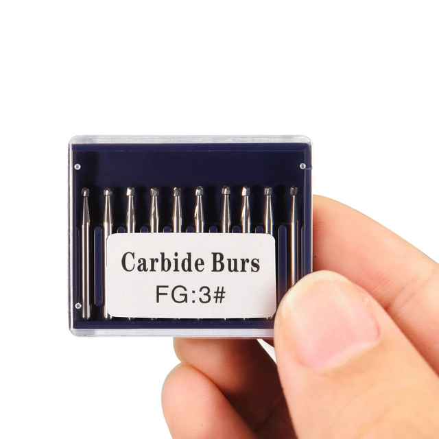 Dental Round Tungsten Carbide  Steel Bur For High Speed Handpiece FG03