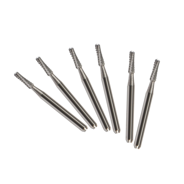 Dental Tungsten Steel Carbide Crown Metal Cutting Burs For High Speed FG-1958