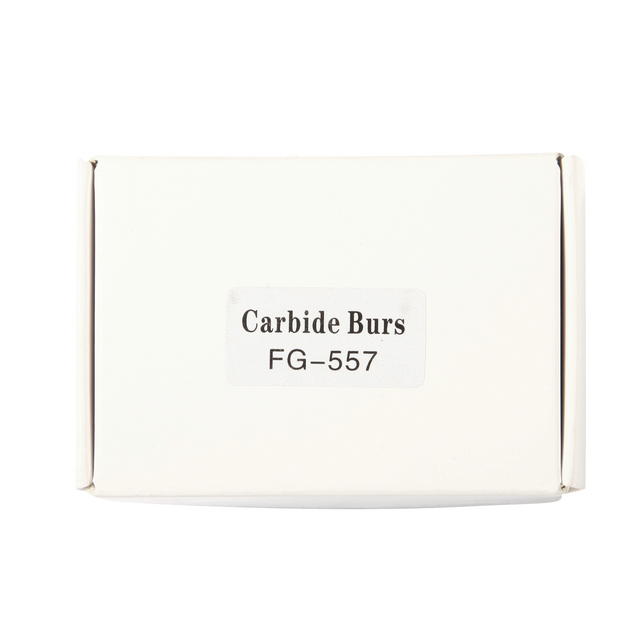 FG557 Dental FG Carbide Steel Bur Drills Dentist Tools for High Speed Handpiece