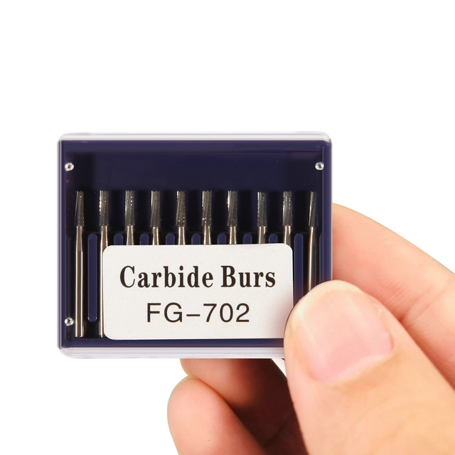 Dental Tungsten Carbide Burs FG 1.6mm for High Speed Handpiece FG#702