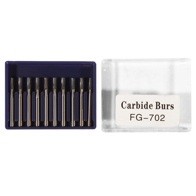 Dental Tungsten Carbide Burs FG 1.6mm for High Speed Handpiece FG#702