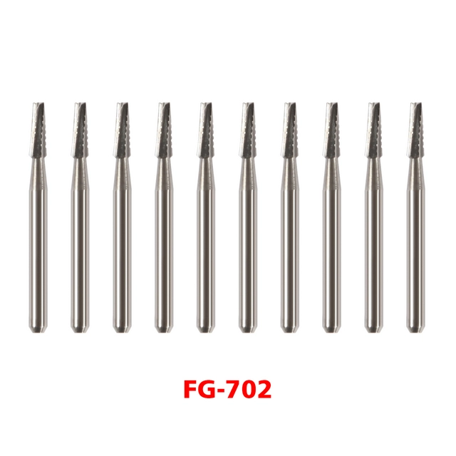 Dental Tungsten Carbide Burs FG 1.6mm for High Speed Handpiece FG#702