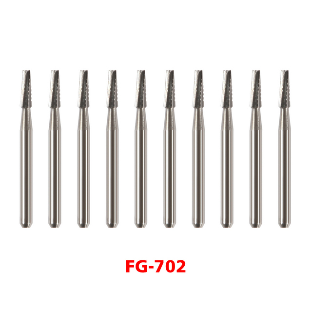 Dental Tungsten Carbide Burs FG 1.6mm for High Speed Handpiece FG#702
