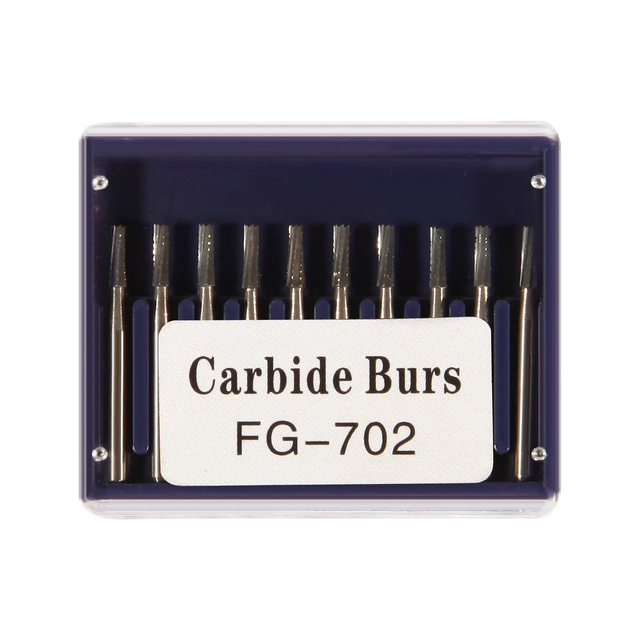 Dental Tungsten Carbide Burs FG 1.6mm for High Speed Handpiece FG#702