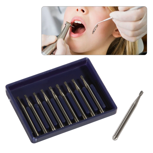 Dental Carbide Burs FG # 330 Pear for High Speed Handpiece 10 per package