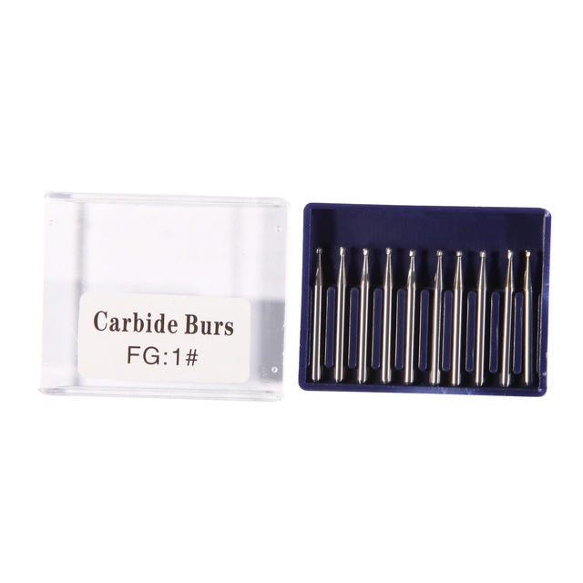 Dental Round Tungsten Carbide Tungsten Steel Bur For High Speed Handpiece FG01