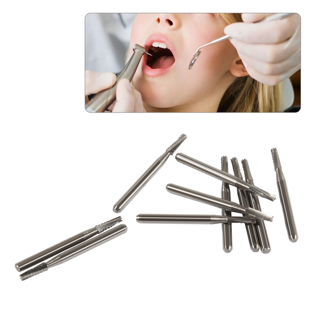 Dental Tungsten Carbide Burs FG 1.6mm for High Speed Handpiece FG#702