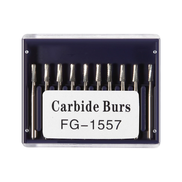 Dental Carbide Steel Bur Drills Dentist Tool for High Speed Handpiece FG1557