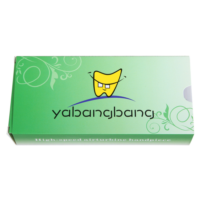 Yabangbang 2 Hole High Speed Handpiece Push Button NSK Style Turbina Air Turbine(Black)