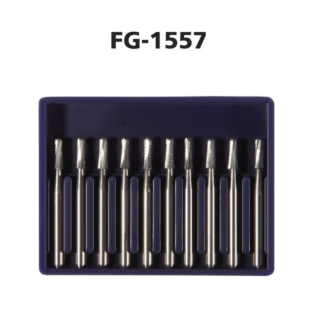 Dental Carbide Steel Bur Drills Dentist Tool for High Speed Handpiece FG1557