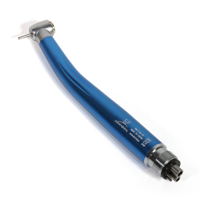 Yabangbang 4 Holes High Speed Handpiece Push Button NSK Style Blue color