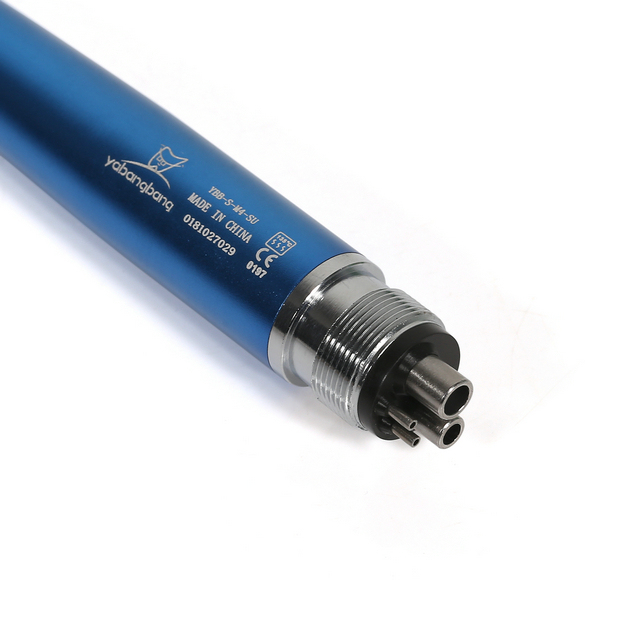 Yabangbang 4 Holes High Speed Handpiece Push Button NSK Style Blue color