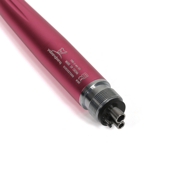 Yabangbang 4 Holes High Speed Handpiece Push Button NSK Style PInk color