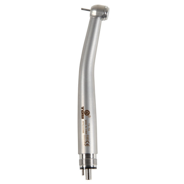 TOSI Dental High Speed Handpiece 3-Spray Turbine 4Holes Stainless Steel