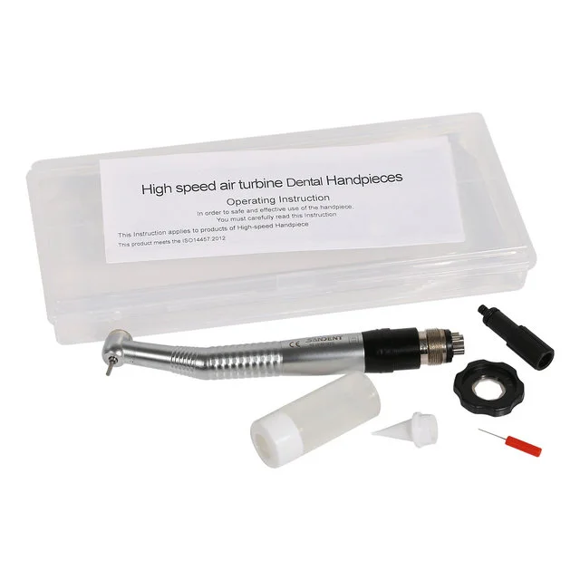 Dental Mini Small Head Handpiece High Speed Air Turbine with Quick Coupler 4Hole