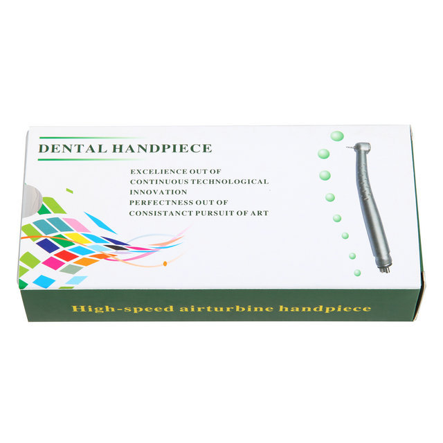 Dental Stainless 3 Spray High Speed Turbine Handpiece 4Holes Fit NSK SANDENT