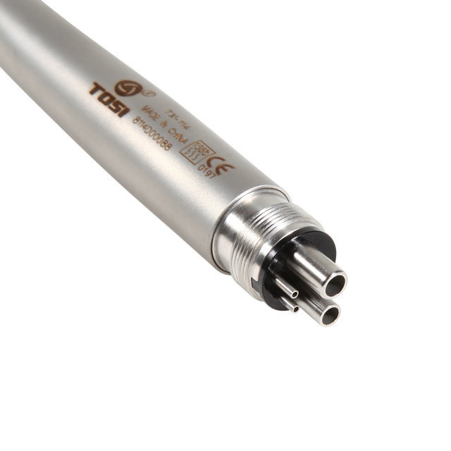 TOSI Dental High Speed Handpiece 3-Spray Turbine 4Holes Stainless Steel
