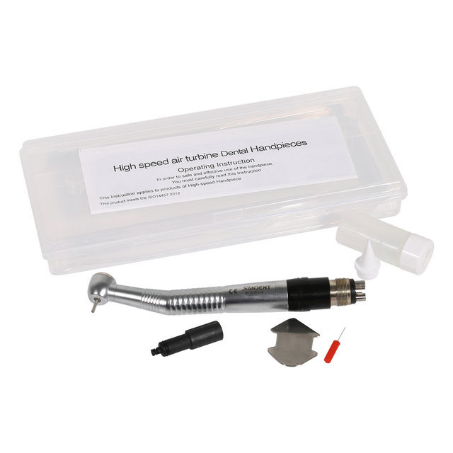 Dental High Speed Big Torque Handpiece Push W/ 4 Holes Coupler fit NSK DAK4