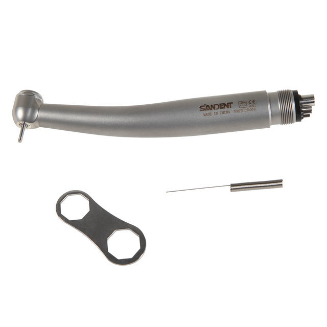 Dental Stainless 3 Spray High Speed Turbine Handpiece 4Holes Fit NSK SANDENT